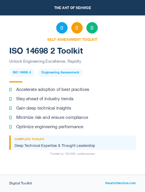 ISO 14698 2 Toolkit