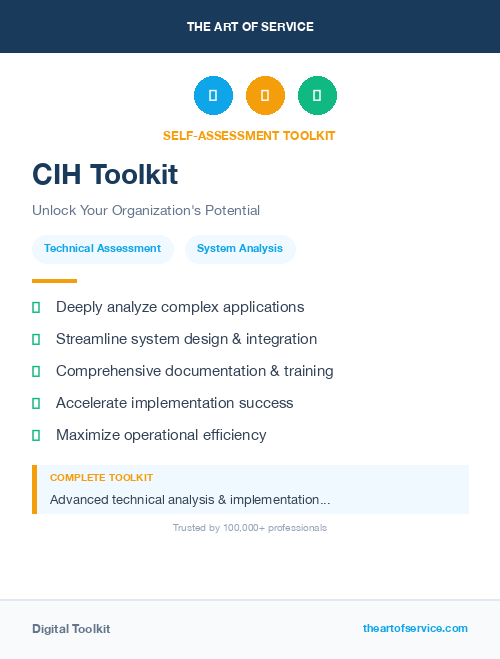 CIH Toolkit