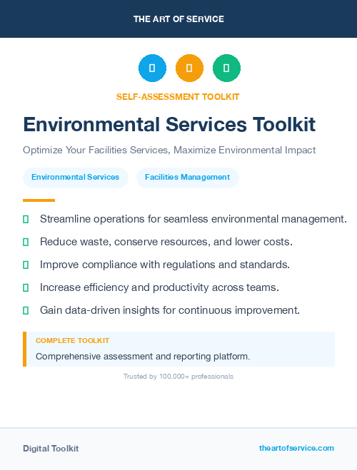 Environmental Services Toolkit