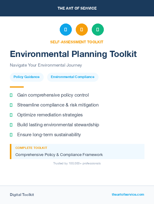 Environmental Planning Toolkit