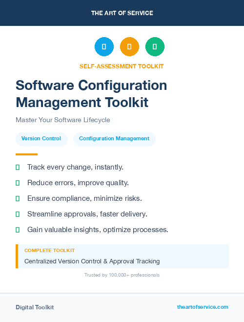 Software Configuration Management Toolkit
