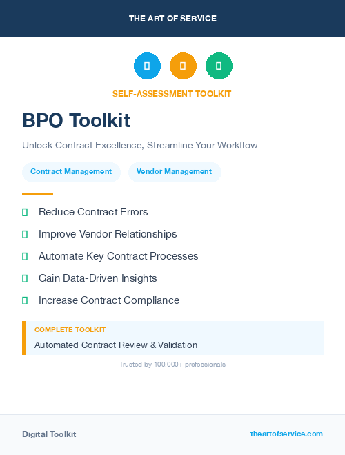 BPO Toolkit
