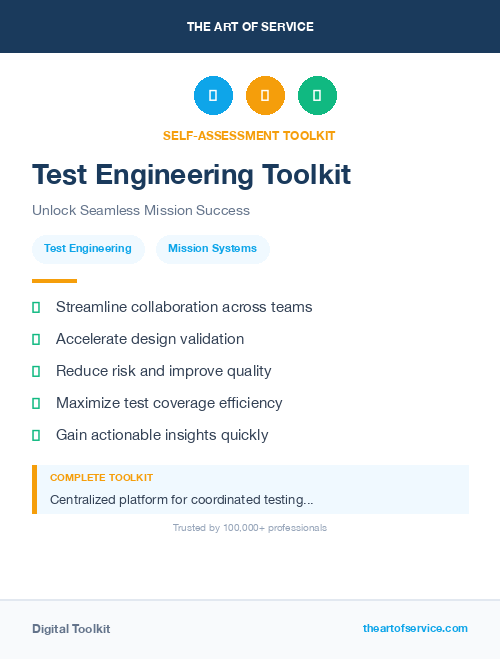 Test Engineering Toolkit