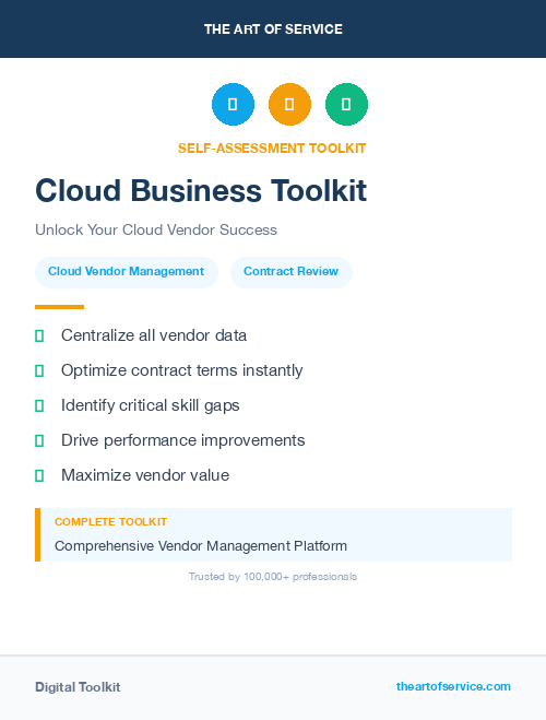 Cloud Business Toolkit