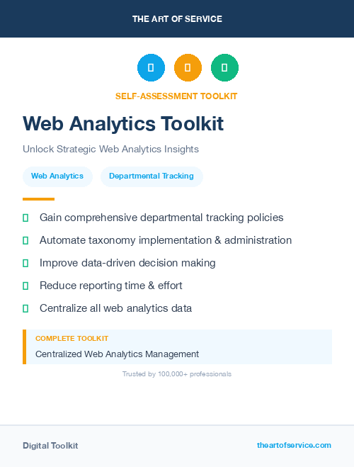 Web Analytics Toolkit