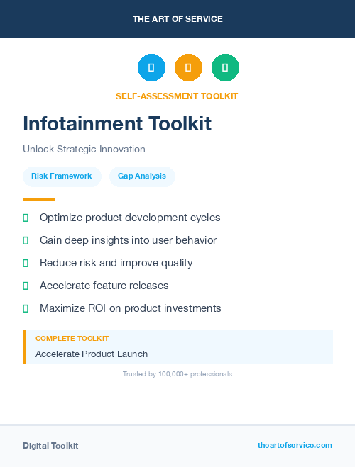 Infotainment Toolkit