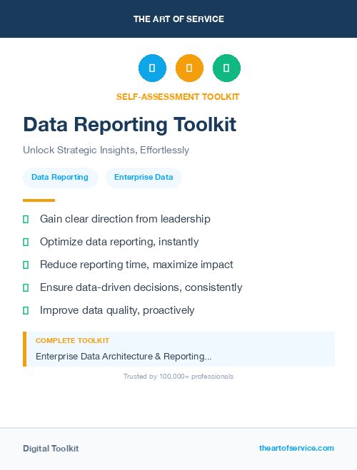 Data Reporting Toolkit