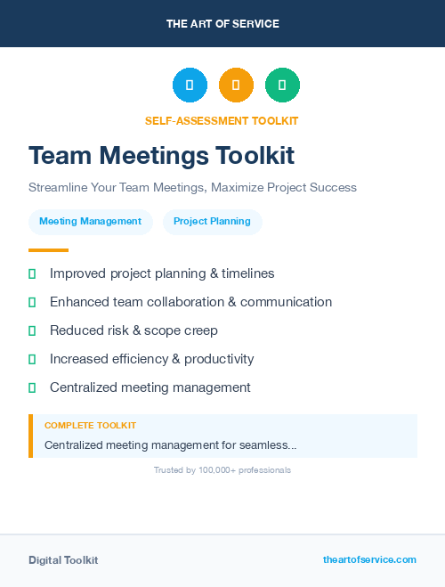Team Meetings Toolkit