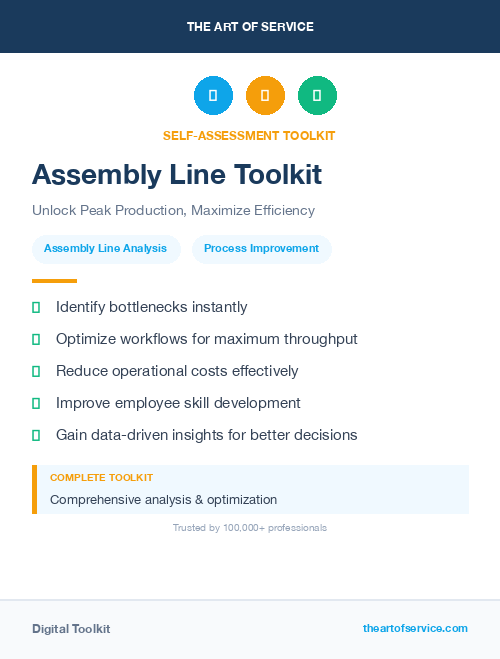 Assembly Line Toolkit