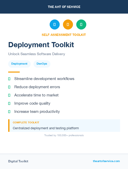 Deployment Toolkit
