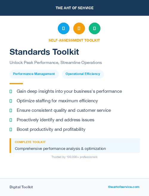 Standards Toolkit