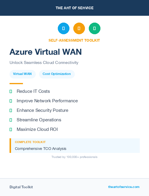 Azure Virtual WAN