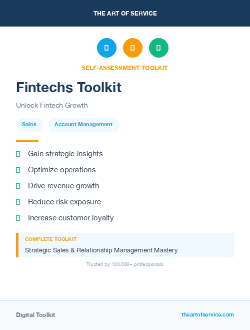 Fintechs Toolkit