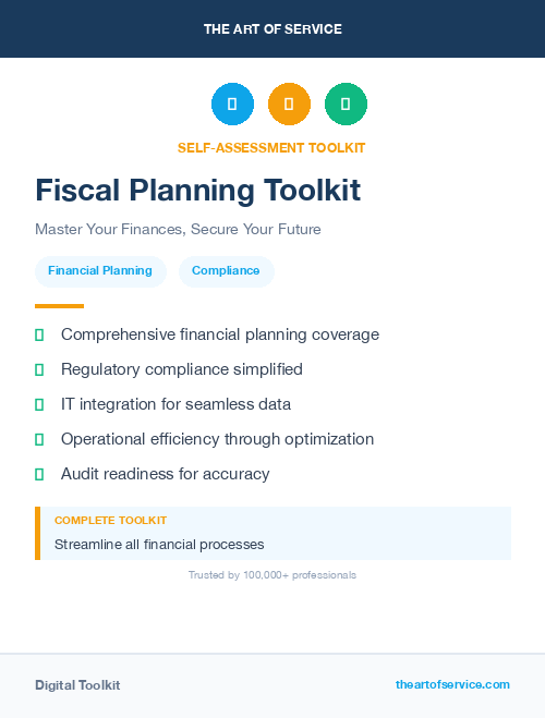 Fiscal Planning Toolkit