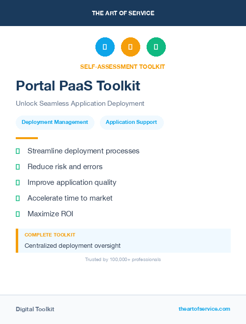 Portal PaaS Toolkit