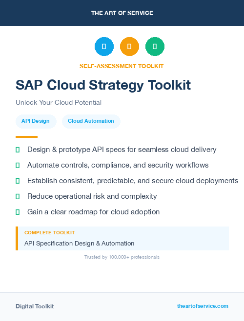 SAP Cloud Strategy Toolkit