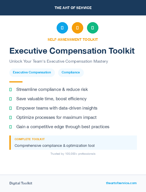 Executive Compensation Toolkit