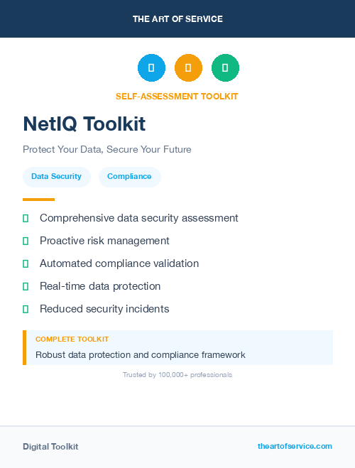 NetIQ Toolkit
