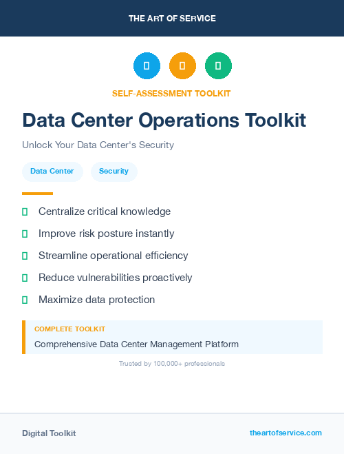 Data Center Operations Toolkit