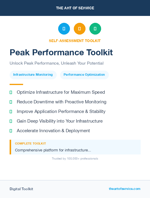 Peak Performance Toolkit