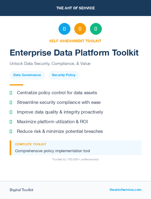 Enterprise Data Platform Toolkit