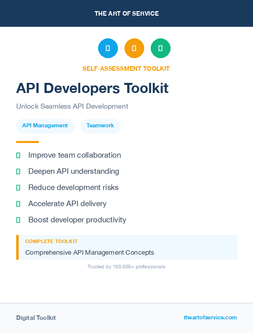 API Developers Toolkit