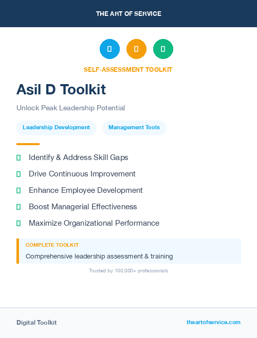 Asil D Toolkit