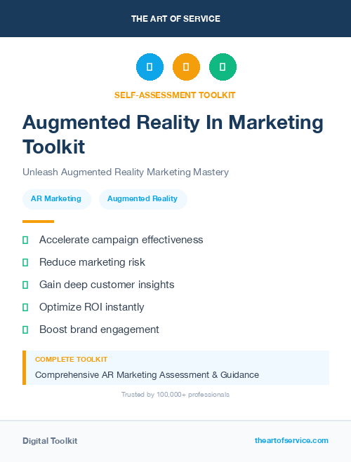 Augmented Reality In Marketing Toolkit