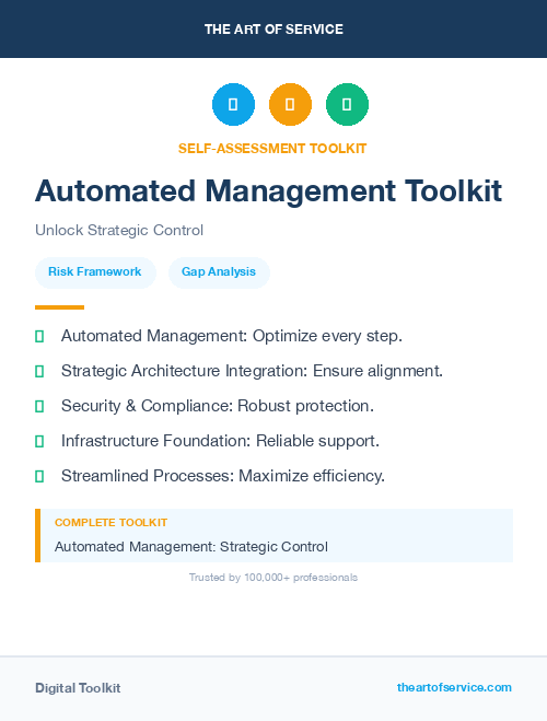 Automated Management Toolkit