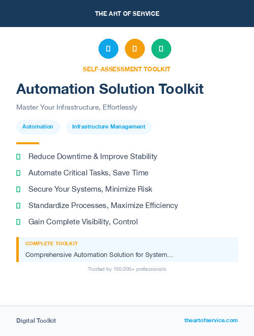 Automation Solution Toolkit