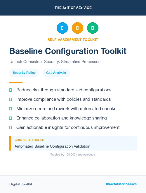 Baseline Configuration Toolkit