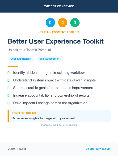 Better User Experience Toolkit