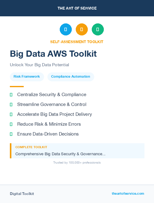 Big Data AWS Toolkit