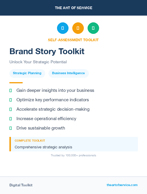Brand Story Toolkit