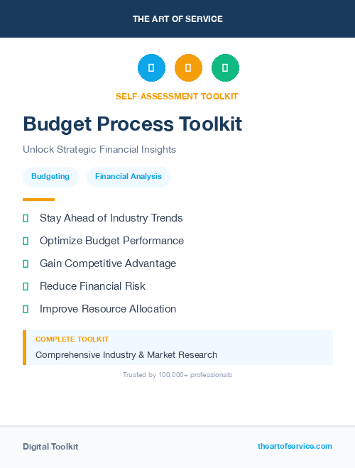 Budget Process Toolkit