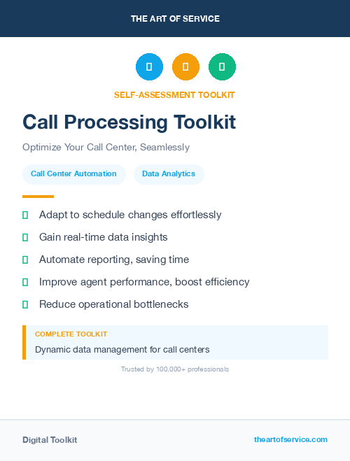 Call Processing Toolkit