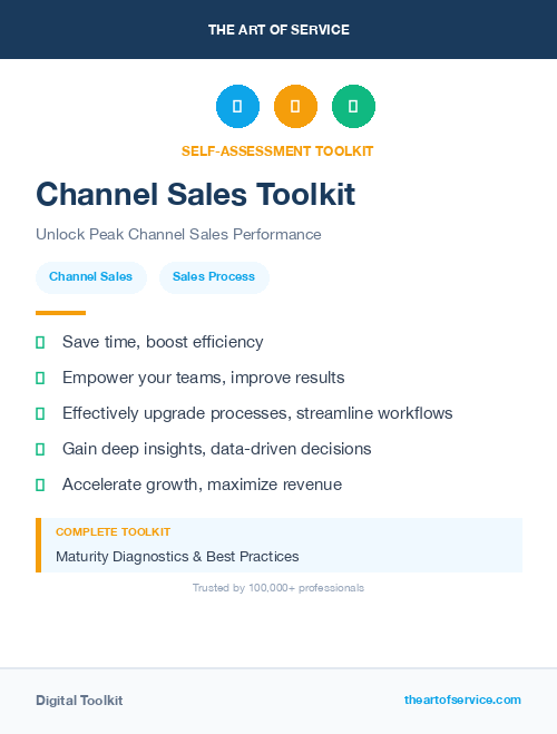 Channel Sales Toolkit