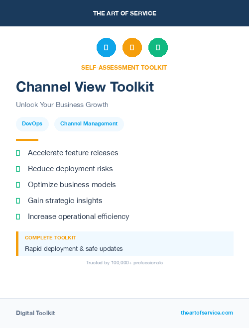 Channel View Toolkit