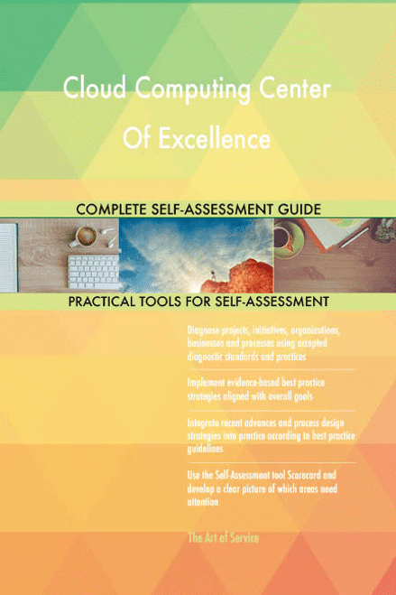 Cloud Computing Center Of Excellence Toolkit