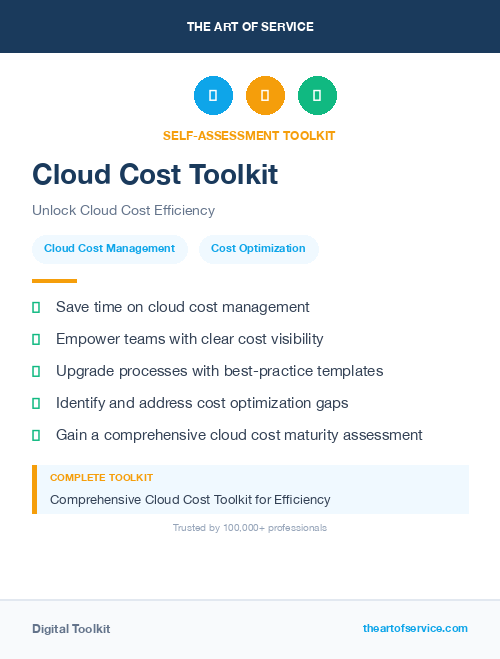 Cloud Cost Toolkit