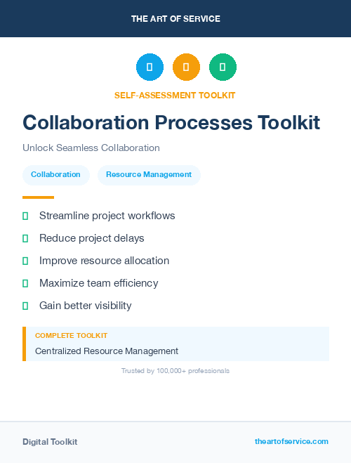 Collaboration Processes Toolkit