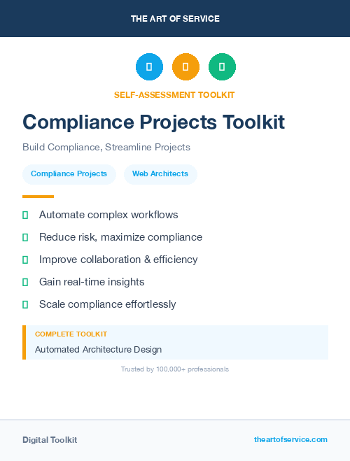 Compliance Projects Toolkit
