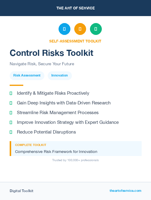 Control Risks Toolkit