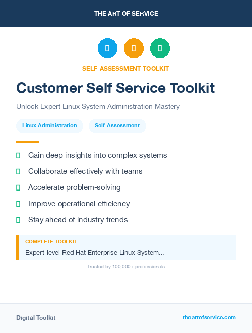 Customer Self Service Toolkit