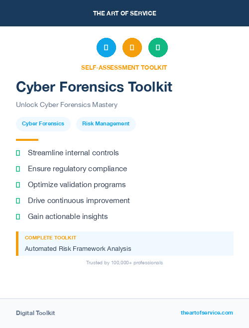 Cyber Forensics Toolkit