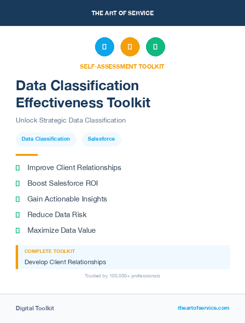 Data Classification Effectiveness Toolkit