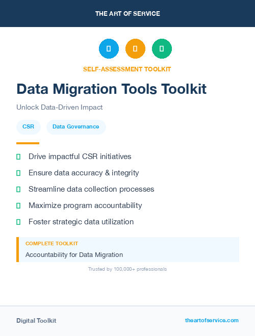 Data Migration Tools Toolkit