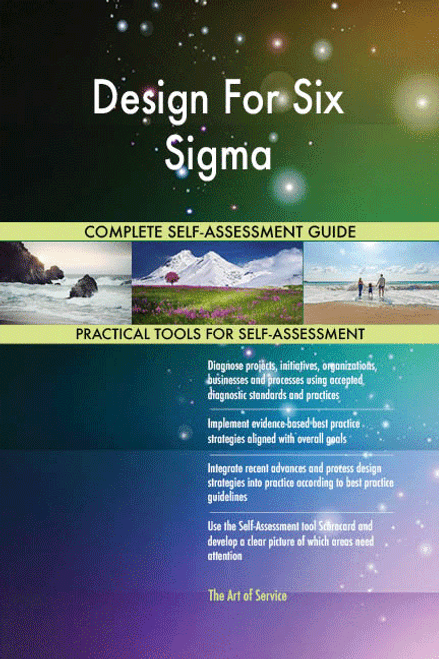 Design For Six Sigma Toolkit