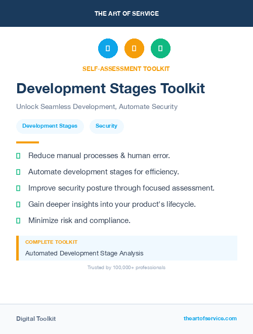 Development Stages Toolkit