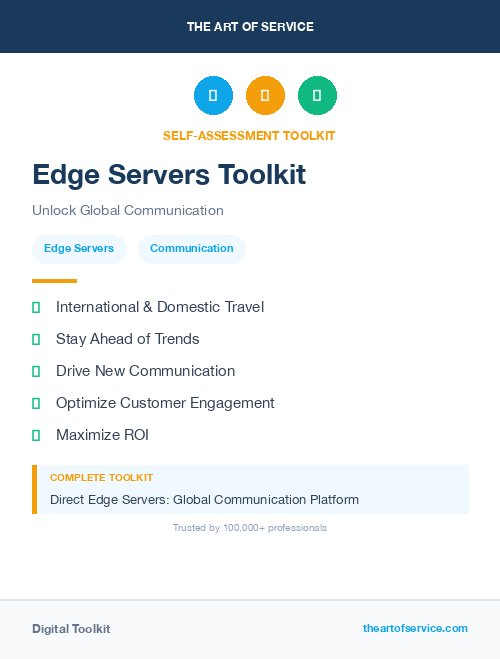 Edge Servers Toolkit